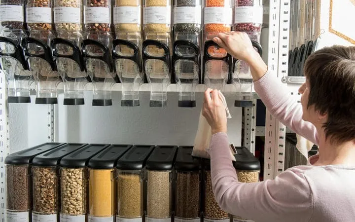 Lebensmittel in Mehrwegverpackungen einkaufen Lebensmittel in Mehrwegverpackungen einkaufen