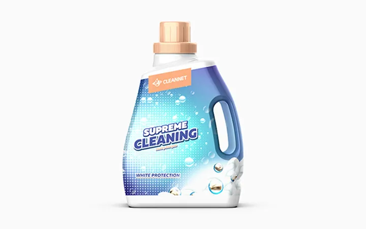 Waschmittel Flasche Shrink Sleeve