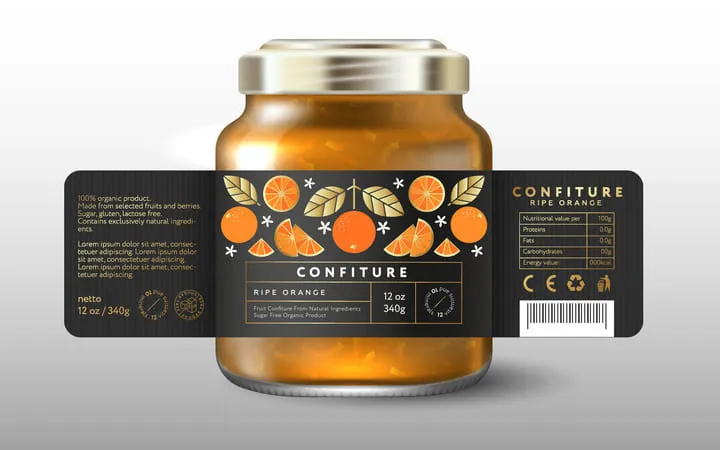 Gesetzliche Vorgaben für Marmeladen Etiketten Gesetzliche Vorgaben für Marmeladen Etiketten