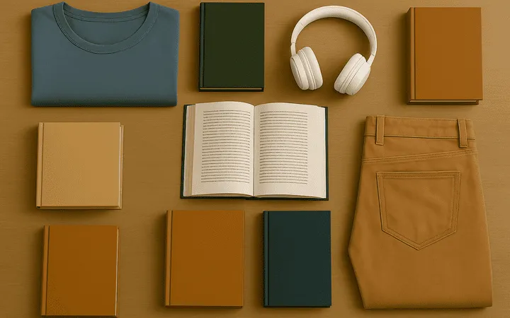 Inhalte der Bücher- und Warensendung