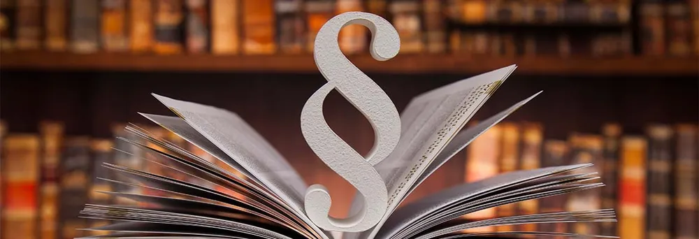 Gesetzes Zeichen und Normen 