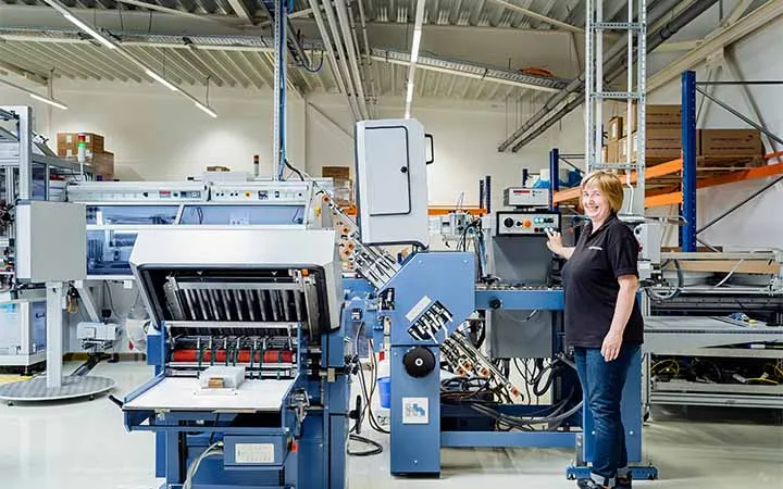 Digitaldruck Maschine von Faltschachteln Digitaldruck Maschine von Faltschachteln