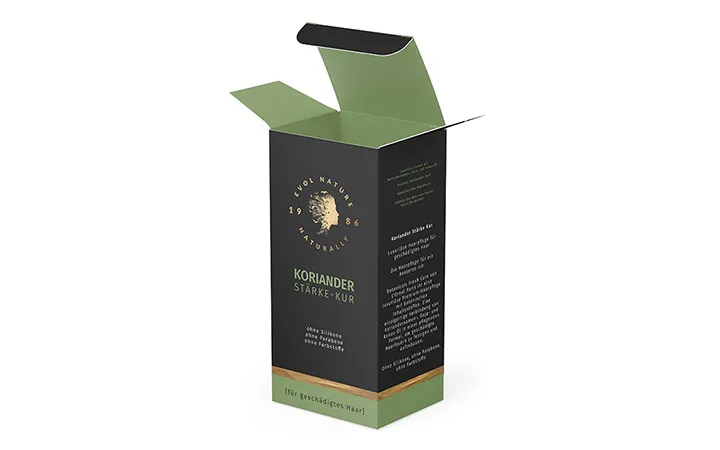 Faltschachtel mit Einstecklasche  Faltschachtel mit Einstecklasche