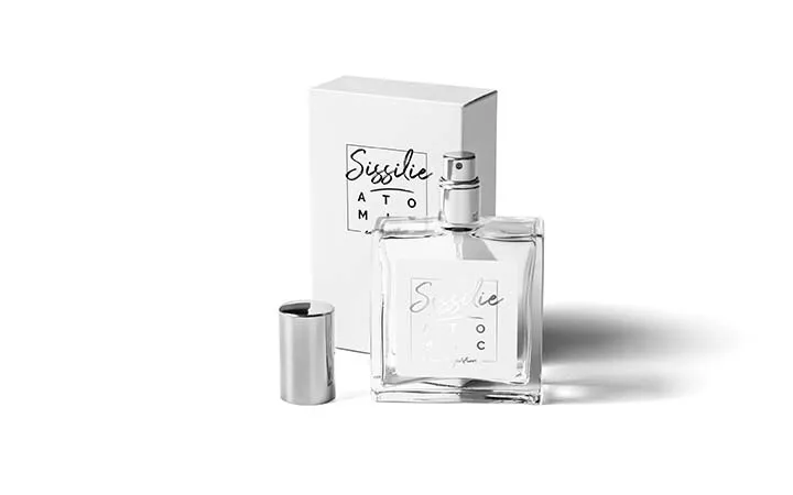 Faltschachtel weiß für Parfüm Faltschachtel weiß für Parfüm