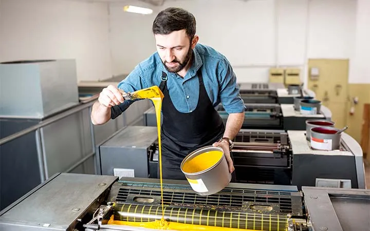 Imprimante offset Offset Druckmaschine