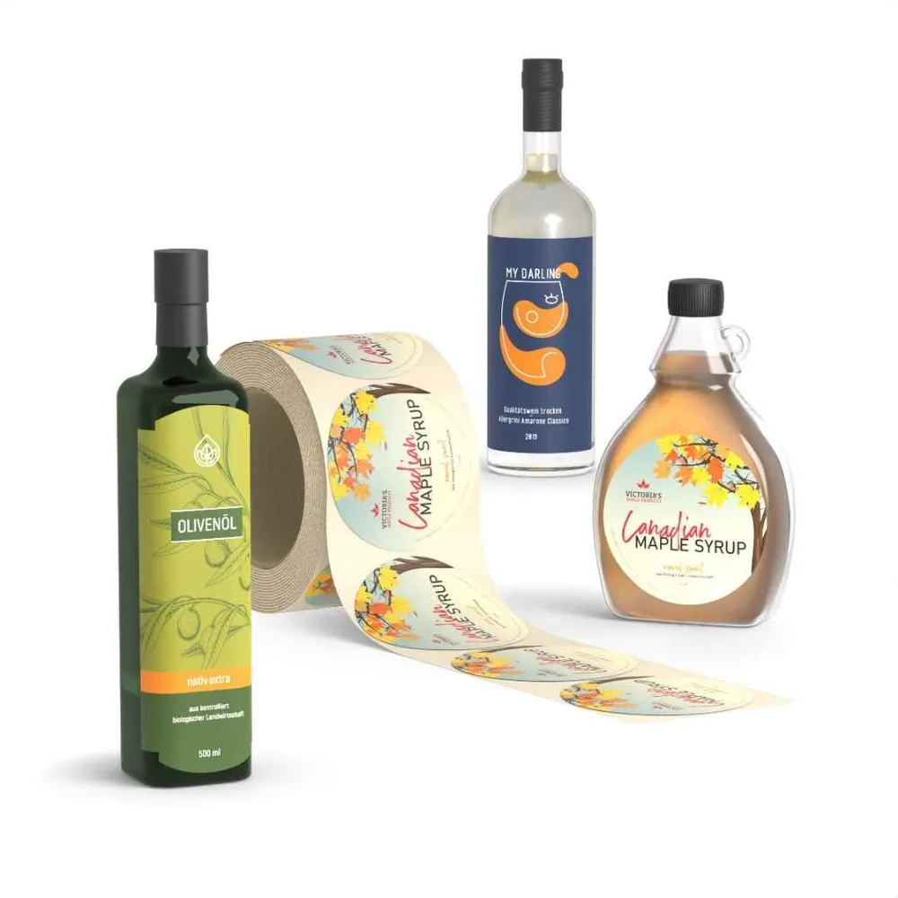 étiquettes bouteilles