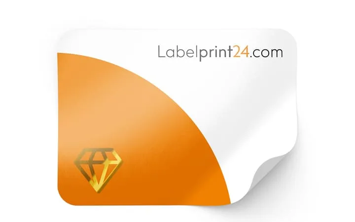 Étiquettes de bouteilles avec finition Étiquettes de bouteilles avec finition