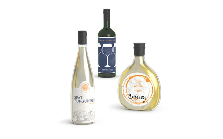 Étiquettes gommées (tradition vin & bière)