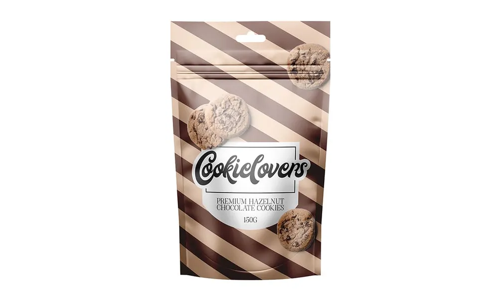 Food-safe stand-up pouches for cookies