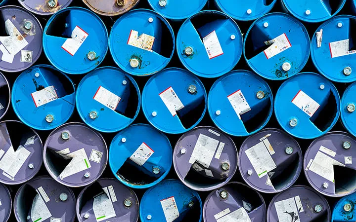 Durable industrial labels with safety information