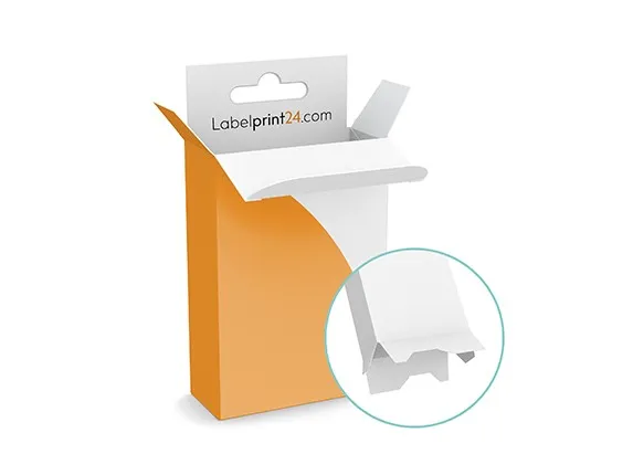 Hanging box with crash lock base meeting structural standards