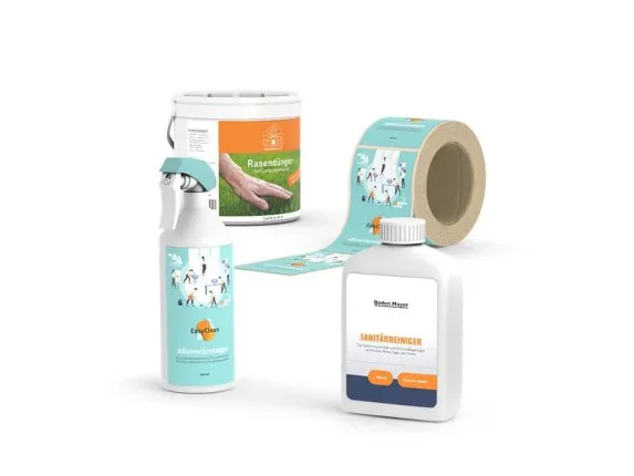 Chemical labels for pharmaceutical products