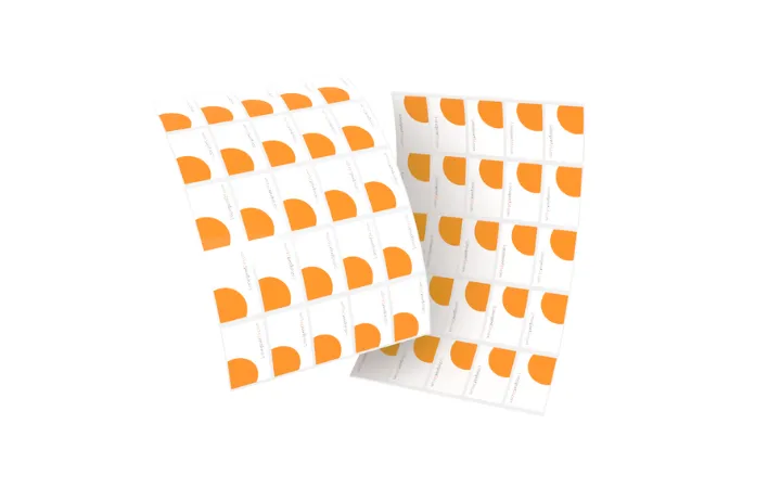 Etikettenbögen