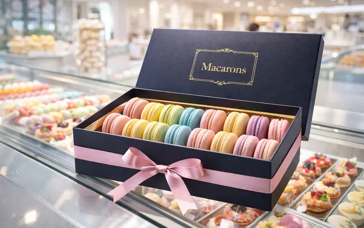 Macaronsverpackung