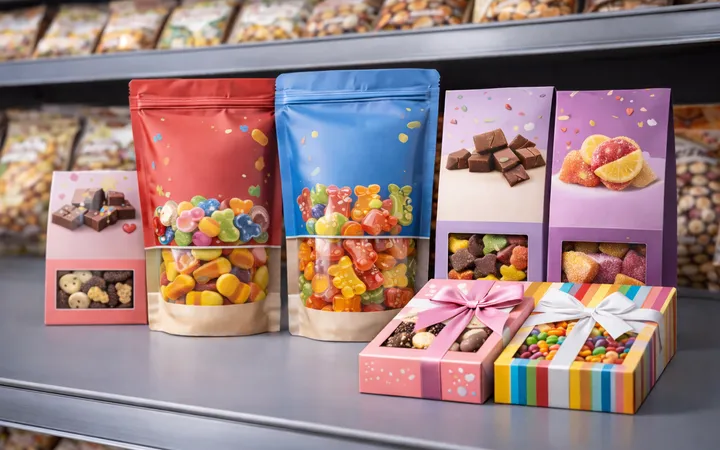 Süßigkeitenverpackungen