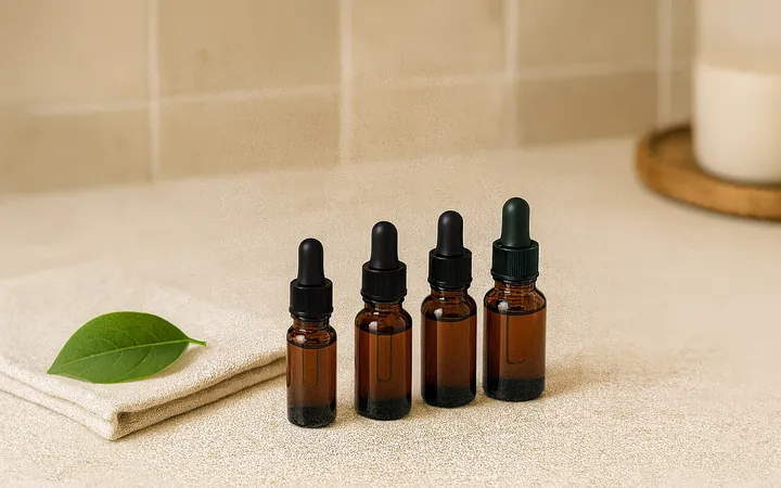 Verpackung für ätherische Öle