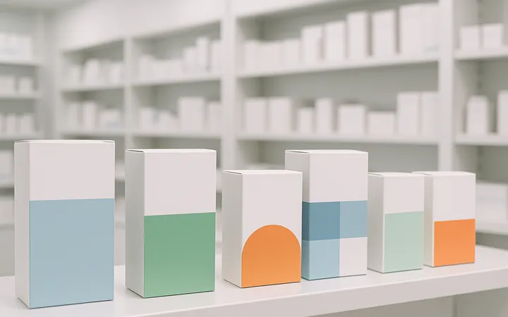 Verpackung für Tabletten