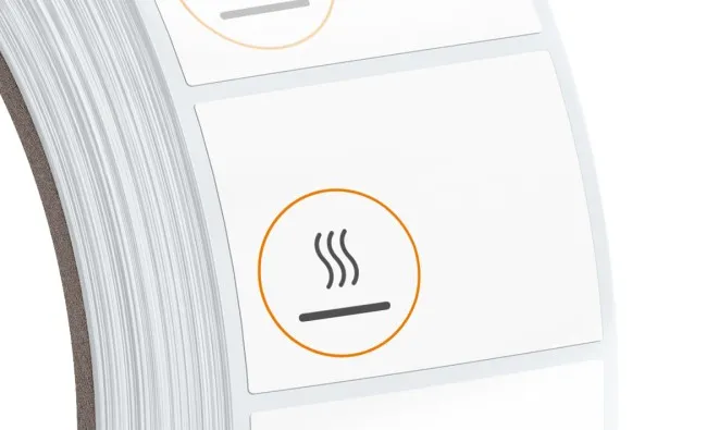 Thermal labels suitable for technology integration Thermal labels suitable for technology integration