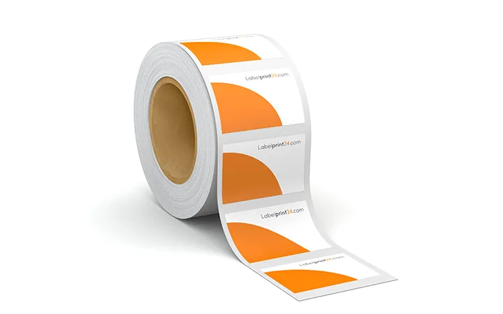 Roll of cosmetic labels Roll of cosmetic labels