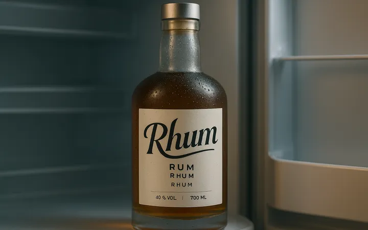 etiquette rhum