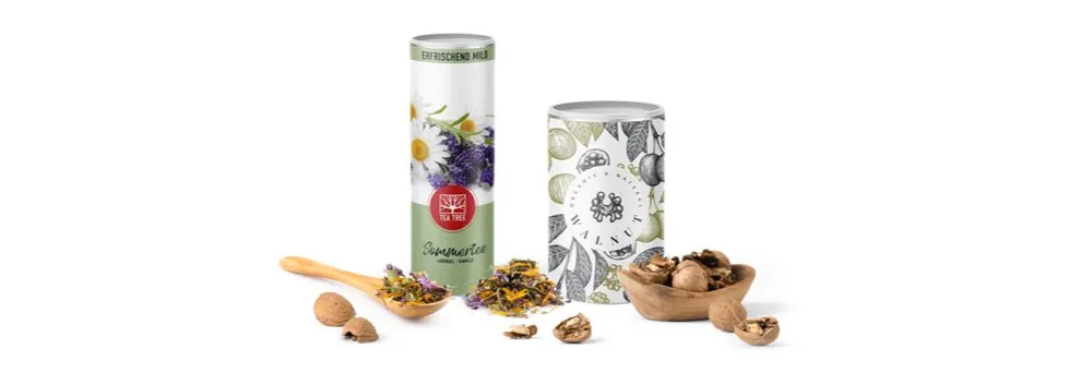 Cardboard cans for many products