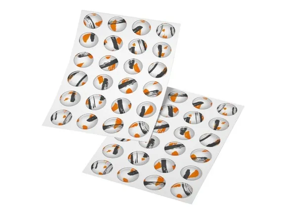 3D Dome Labels 3D Dome Labels