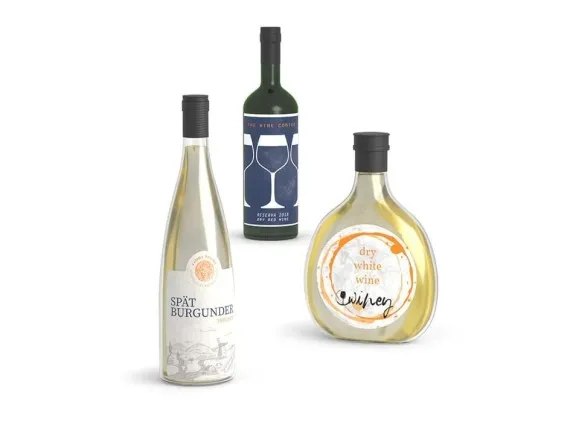 Custom wine bottle labels