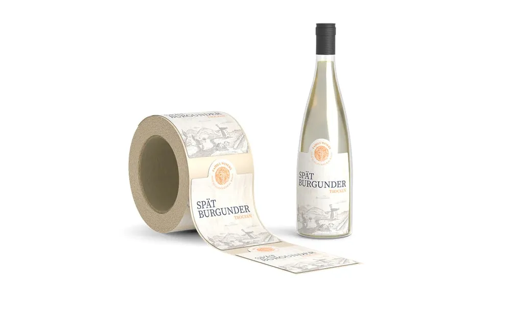 Various wine label designs