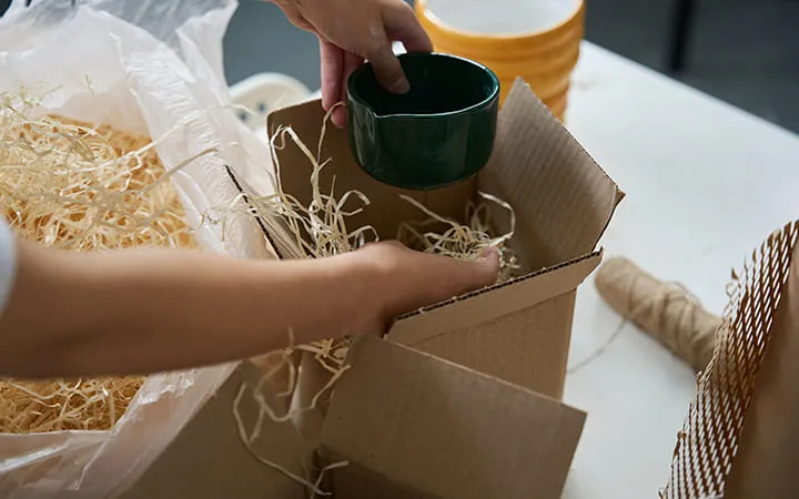 Folded packaging for product protection Folded packaging for product protection