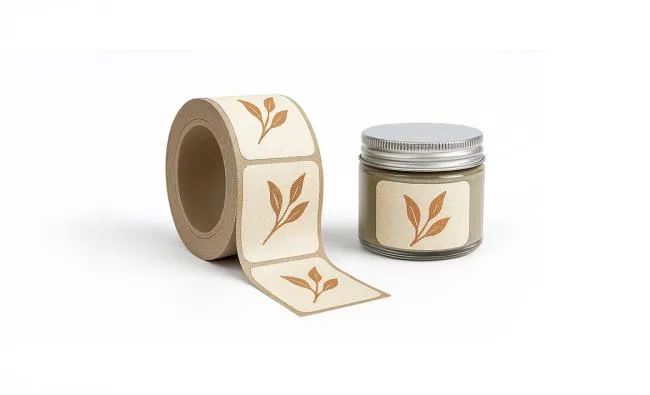 Textured Paper Labels for Cosmetics Textured Paper Labels for Cosmetics