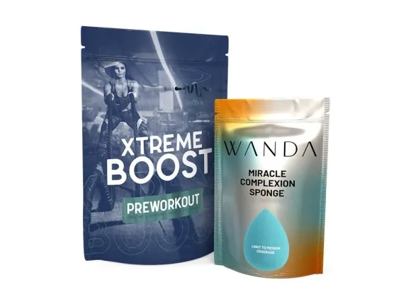 Metallized Stand Up Pouches with Zipper Metallized Stand Up Pouches with Zipper