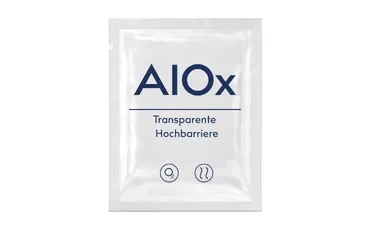 Siegelrandbeutel mit AIOx Barriere