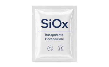 Siegelrandbeutel mit SiOx Barriere