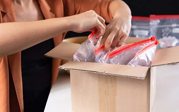 Cartoni di spedizioni per l'industria chimica