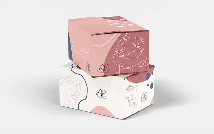 Scatola di cartone per il marketing