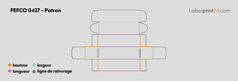 FEFCO 0427b- Patron FEFCO 0427b- Patron