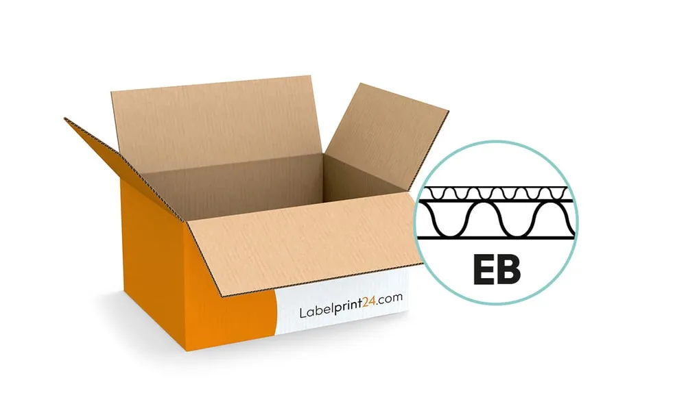 Wellpappkartons EB-Wellen