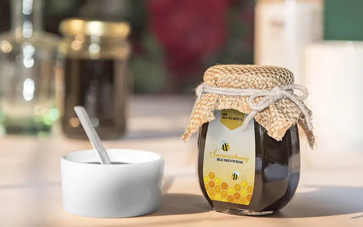 Etichette in pellicola per miele