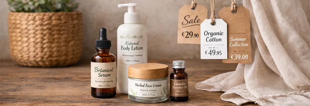 Verschiedene Papieretiketten Verschiedene Papieretiketten