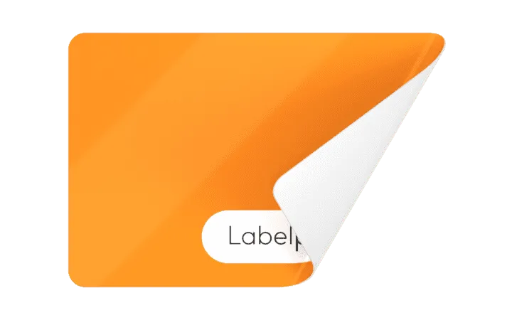 Papier à étiquettes (blanc)