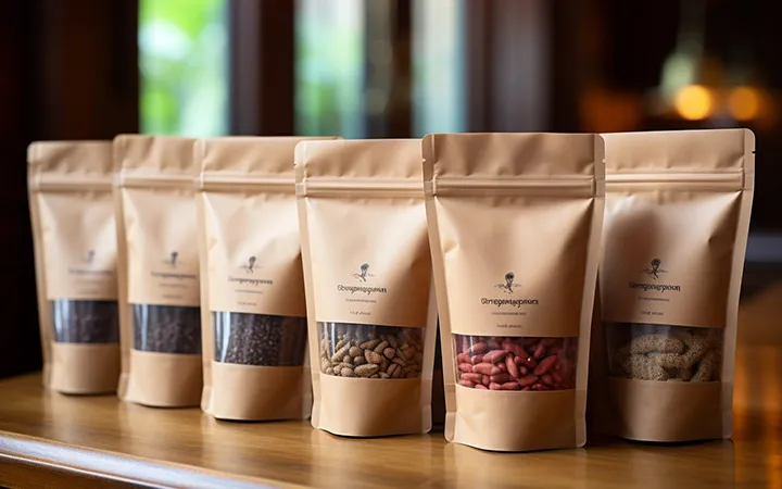 Sachets refermables avec fenêtre Sachets refermables avec fenêtre