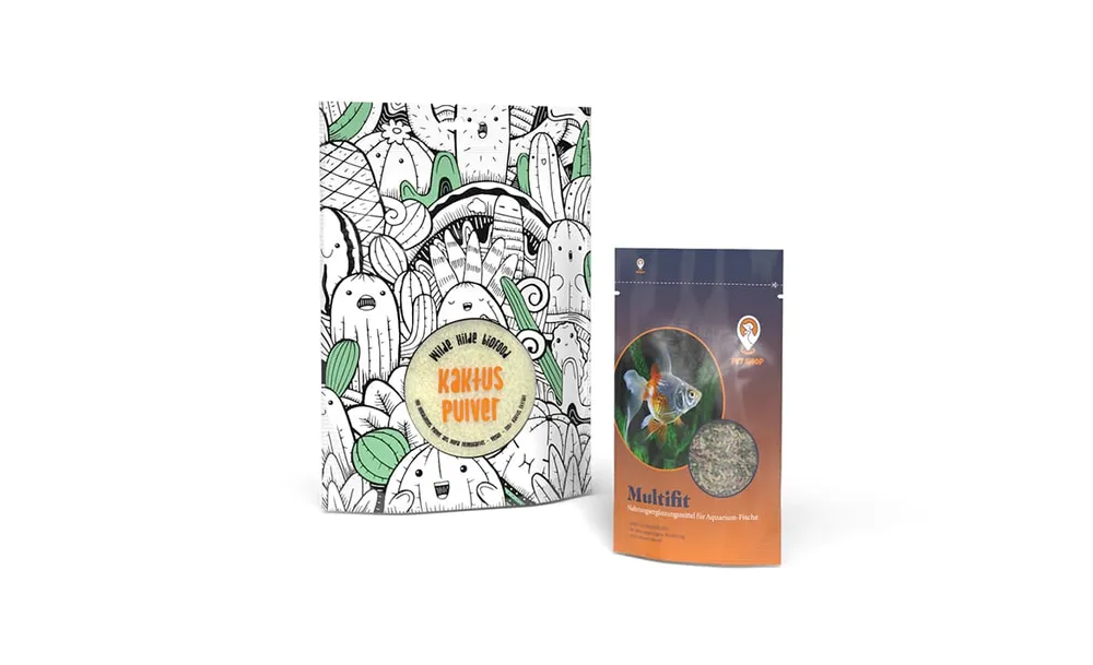 Standbodenbeutel mit Fenster