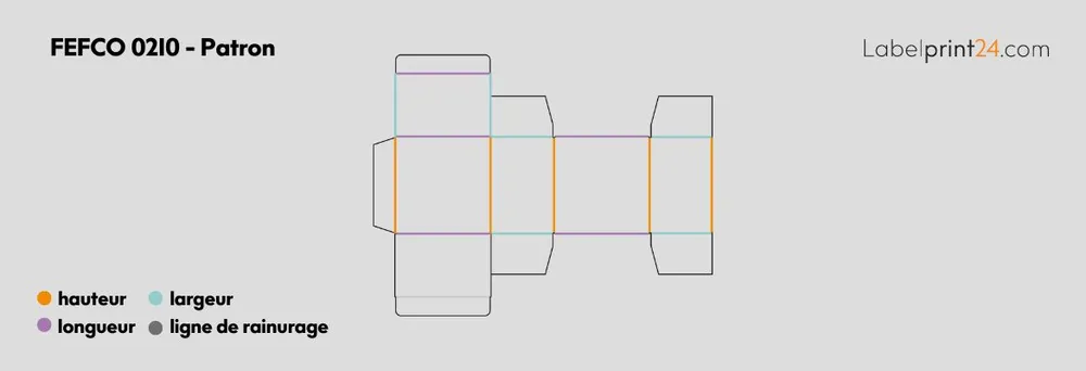 FEFCO 0201 - Patron FEFCO 0210 - Patron