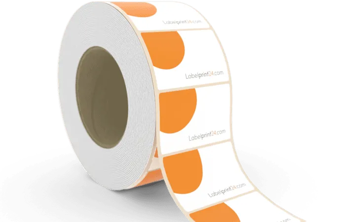 Étiquette en rouleau