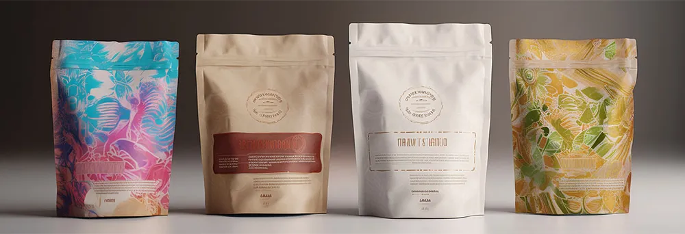 Standbodenbeutel in unterschiedlichen Formaten Standbodenbeutel in unterschiedlichen Formaten