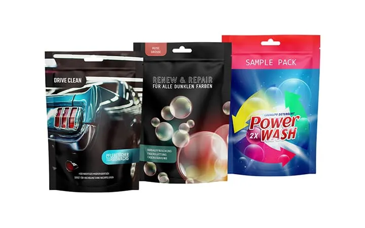 Doypack für Waschmittel Doypack für Waschmittel