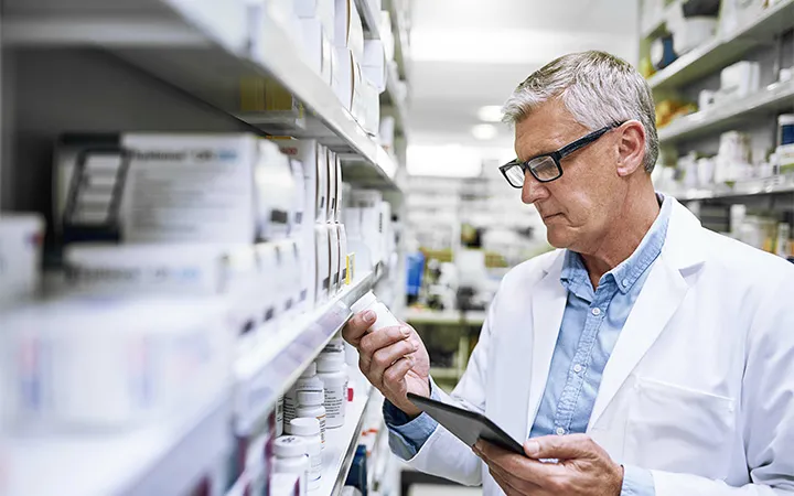 Etiketten für die Pharmaindustrie