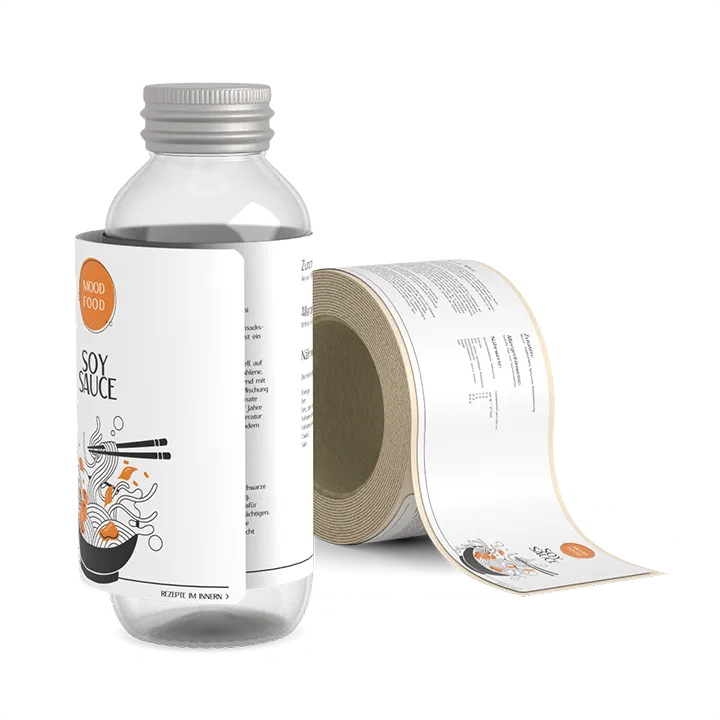 Étiquettes enroulées Étiquettes enroulées