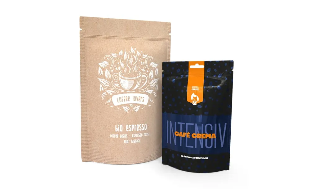 Standbodenbeutel für Kaffee