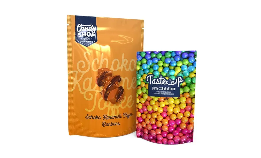 Standbodenbeutel für Süßigkeiten